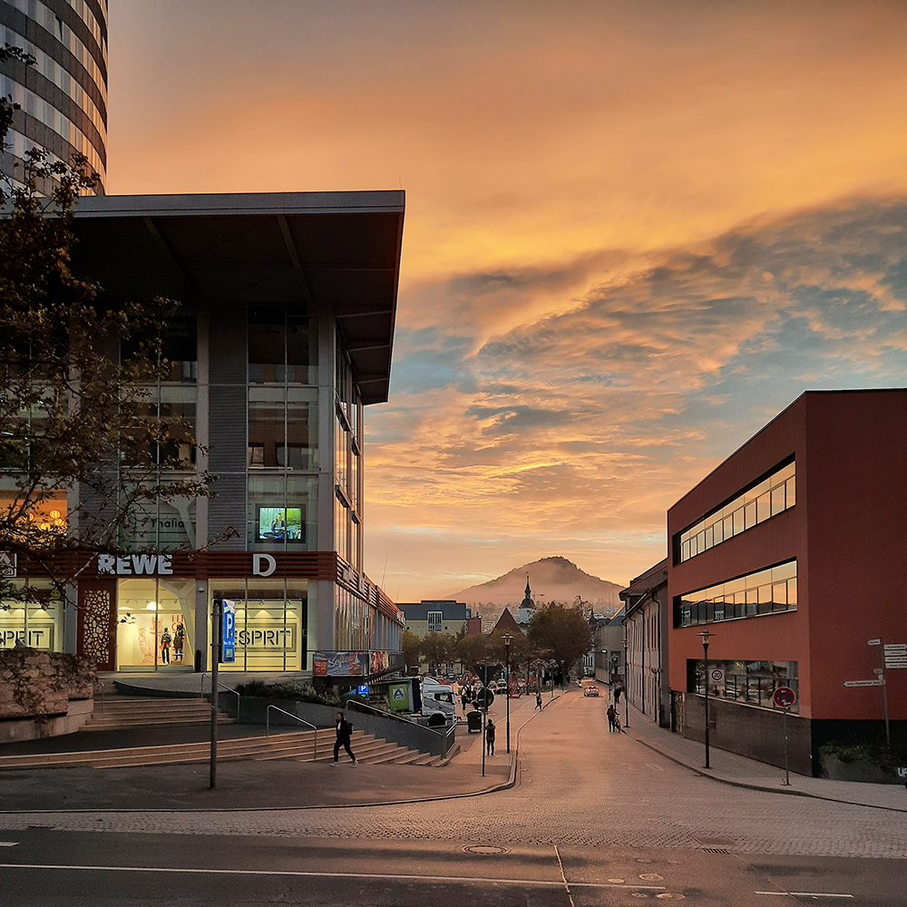 Jena Sonnenaufgang