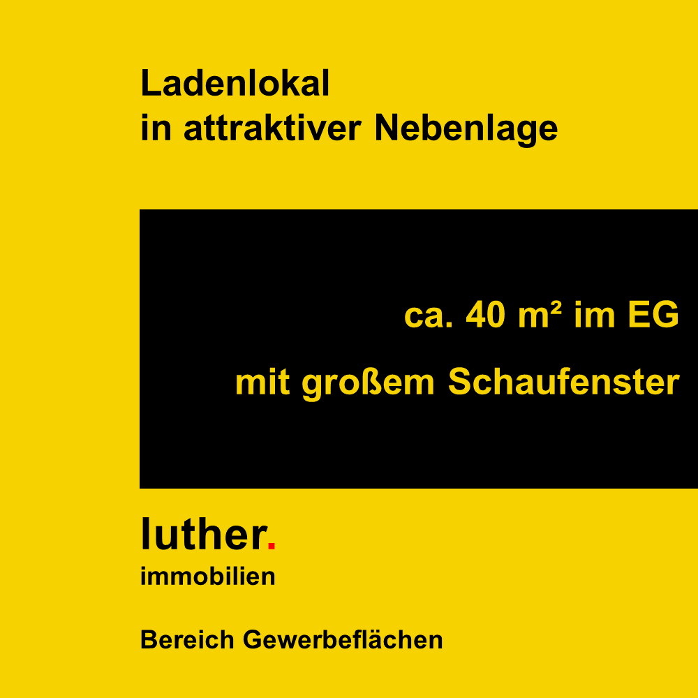Ladenlokal Miete Jena